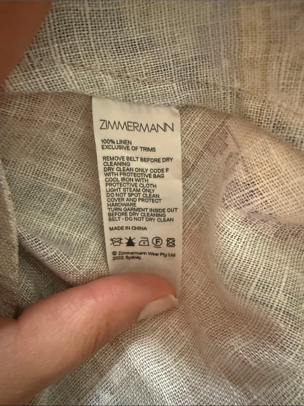 Zimmermann Pastel Patchwork Floral Mini Dress - Picture 7 of 8